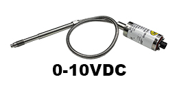 0-10VDC stem and flex transmitters